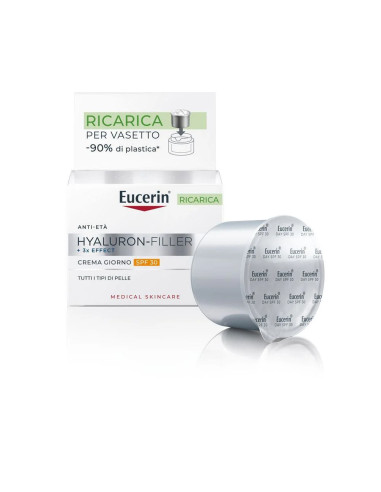 Eucerin Hyaluron-Filler +3x Effect Crema Giorno SPF30 Ricarica 50 ml