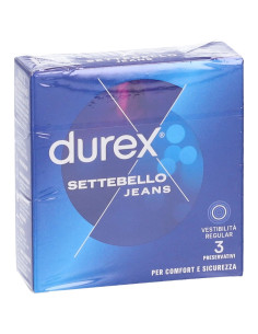 Durex Settebello Jeans Vestibilità Regular 3 Preservativi
