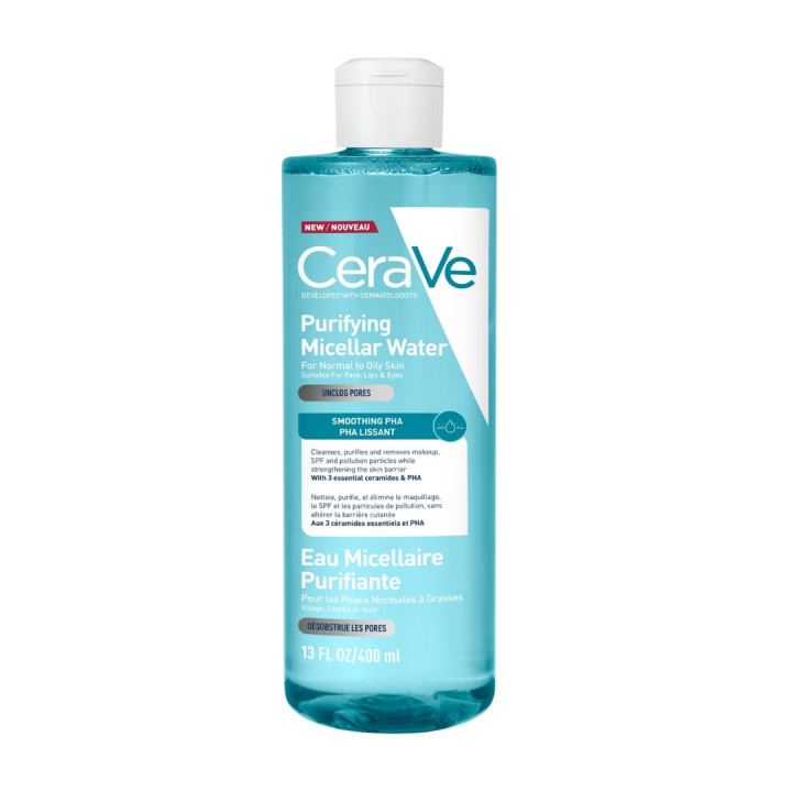 Cerave Acqua Micellare Purificante Pelle Da Normale A Grassa 400ml