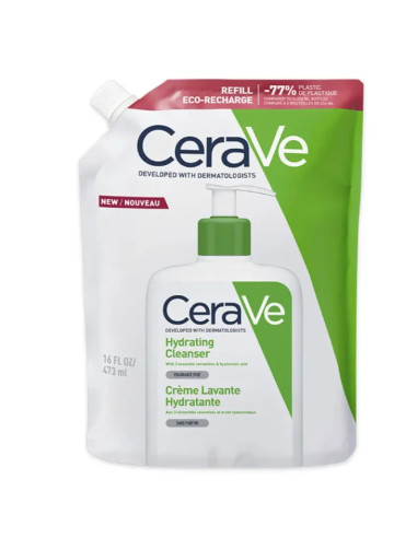 CeraVe Ricarica Detergente Idratante Viso e Corpo 473ML