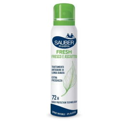 Sauber Deo 72H Fresh Deodorante Spray 150 ml