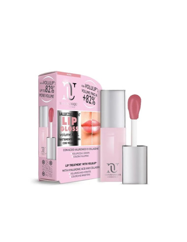 Natur Unique Ialucollagen Lip Gloss XXXL Trattamento Volumizzante Labbra Nude