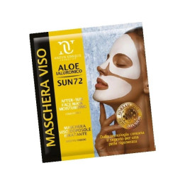 Natur Unique Sun72 K-Maschera Viso Doposole Idratante Effetto Freddo