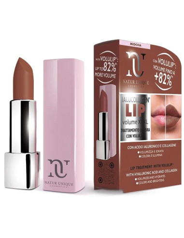 Natur Unique Ialucollagen Lip Volume XXL Stick Labbra Volumizzante Mocha