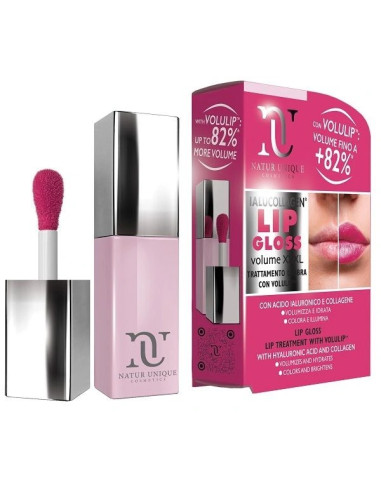 Natur Unique Ialucollagen Lip Gloss Volume XXXL Trattamento Labbra Volumizzante Mocha