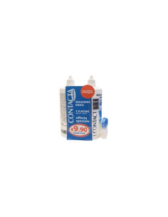 Fidia Farmaceutici Contacta Soluzione 2 Flaconi Da 360 Ml + Portalenti In Omaggio